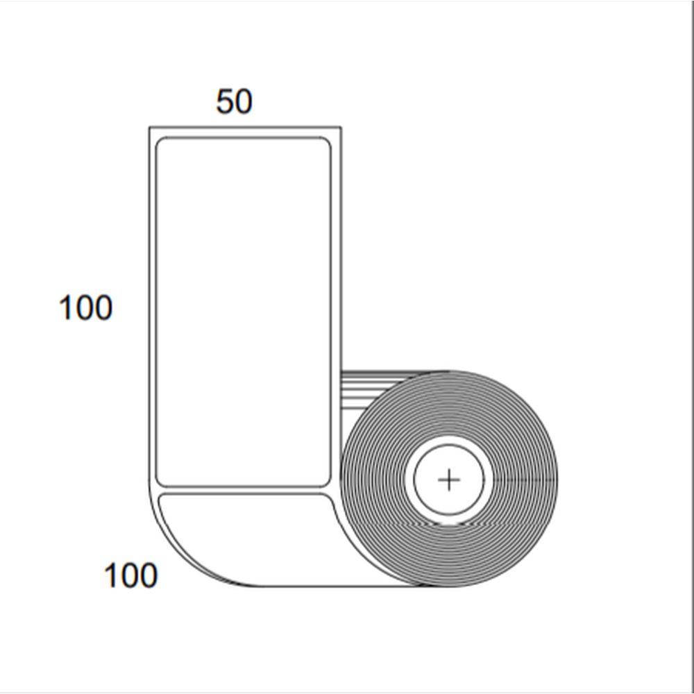 Etiquetas para Impresora Xprinter 100x50mm x 400 uds Térmicas Directas