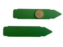 Etiquetas Estacas Marcar Almacigos Verdes 115x20mm x 500 unidades Plasticas