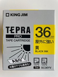 Etiqueta Luz Solar y Resistente a Rayos UV Tepra Pro SC36YV