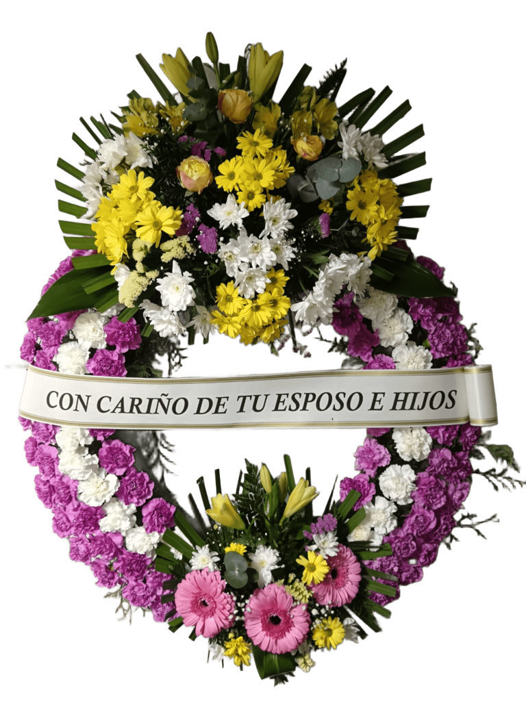 Cinta Funeraria Rollo Satin 95mm 50 mts Blanco