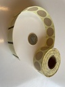 Etiqs SM Ø 20 c 1´ x 500 uds Kraft