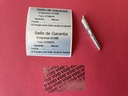Etiquetas Sello de Seguridad Void 30x50mm Control de Activo Fijo x 2000 unidades Plateadas