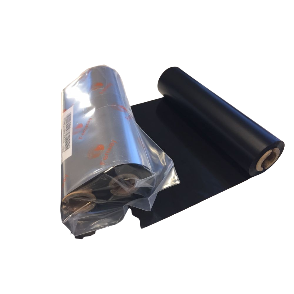 Cinta Transferencia Térmica Cera 110mmx74 mts. Negra Fenway