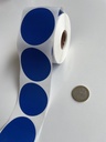 Etiquetas Redondas Diametro Ø 50 x 500 uds Color Azul