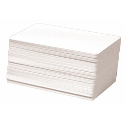 [35TPVCZebrax100] Tarjetas PVC Zebra Pack x 100