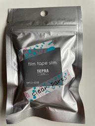 Cinta Tepra Lite Gráficos Transparente 11mm TPT11-018